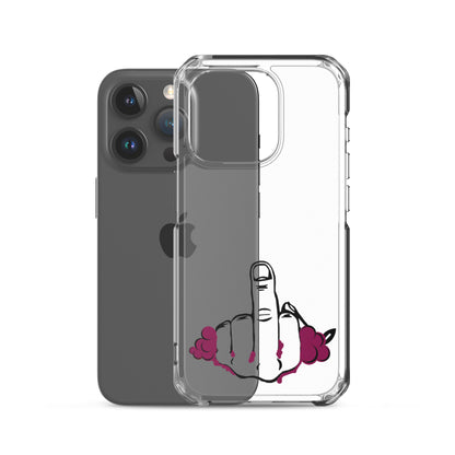 FU Grape Smash Clear Case for iPhone® 15 Pro