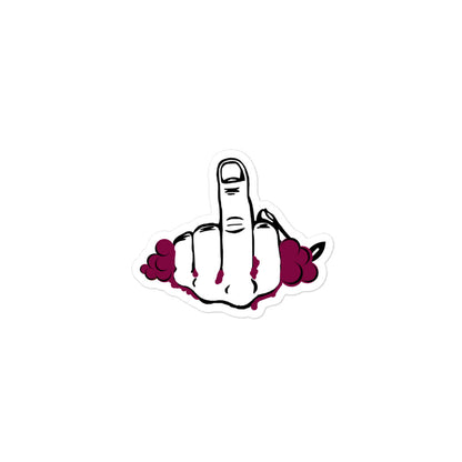 FU Grape Smash Sticker