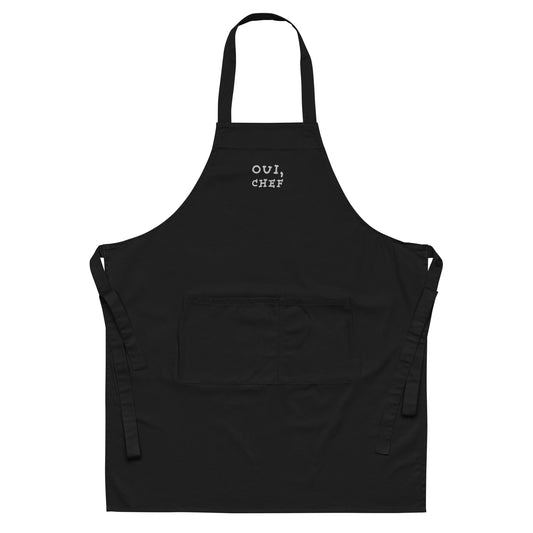 Oui, Chef Organic cotton apron