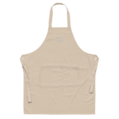 Oui, Chef Organic cotton apron