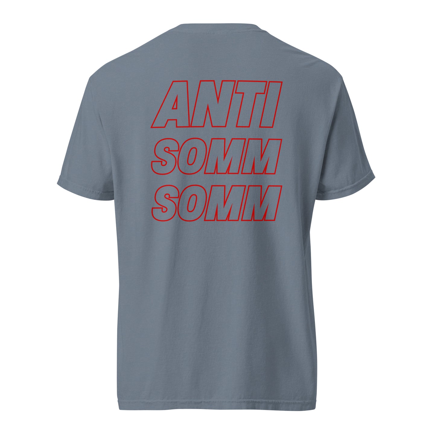 Anti Somm Somm Embroidered front/Print back