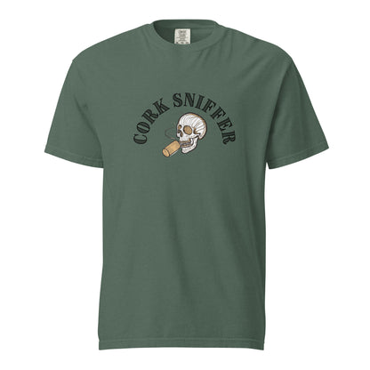 Cork Sniffer skull t-shirt