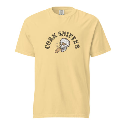 Cork Sniffer skull t-shirt