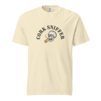 Cork Sniffer skull t-shirt