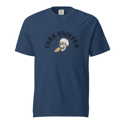 Cork Sniffer skull t-shirt