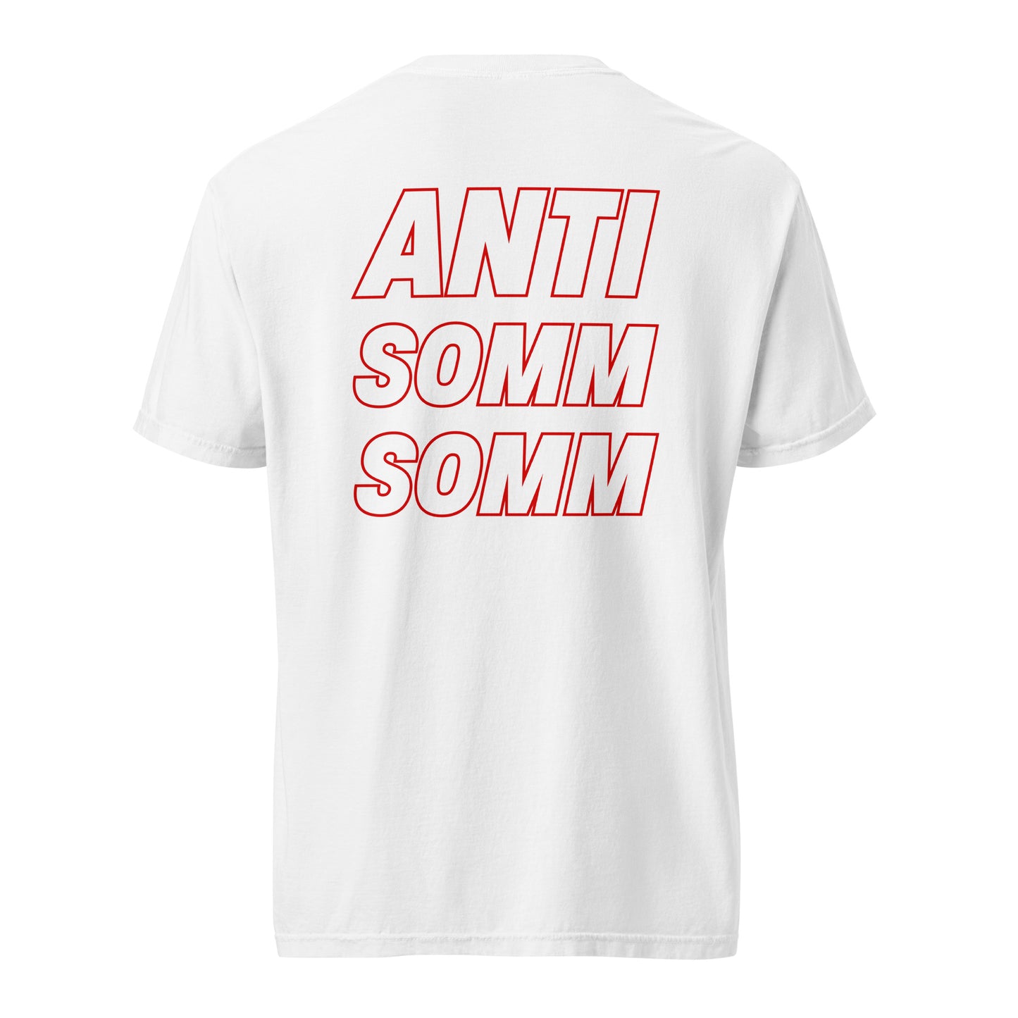 Anti Somm Somm Embroidered front/Print back