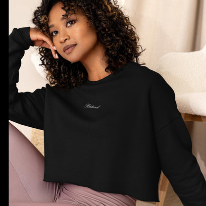 Batard Embroidered Crop Sweatshirt