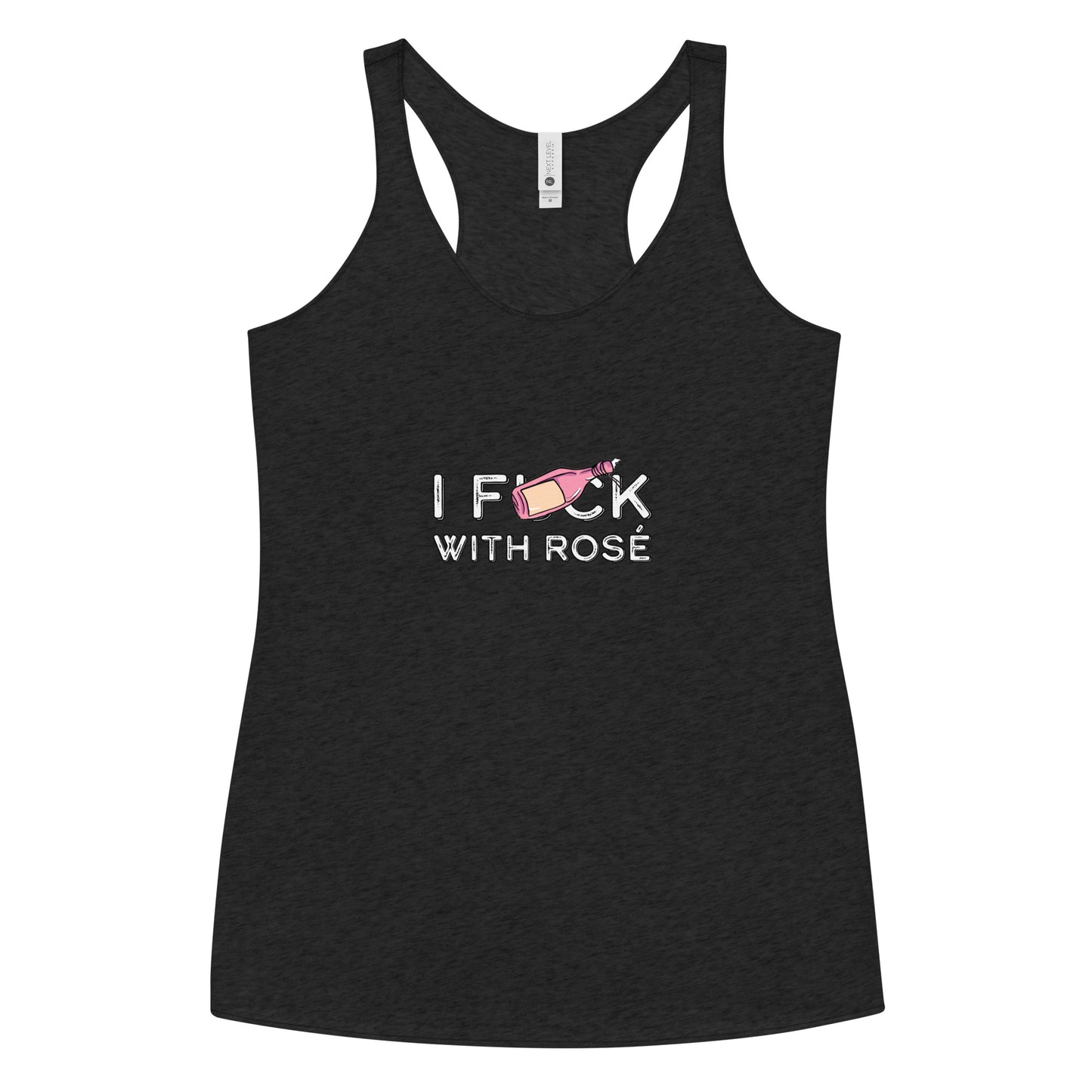 I fuck with Rose Women's Racerback Tank